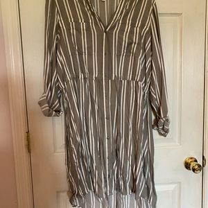 Time and tru button down dress